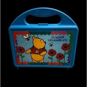 Vintage Sandylion Winnie the Pooh Sticker Treasure Kit